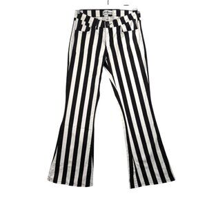 Madcap England Holy Roller‎ Striped striped Jeans flare retro Y2K sz 30